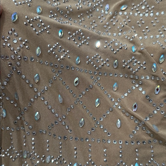 Windsor Gold Rhinestone Jumpsuit - Picture 5 of 5